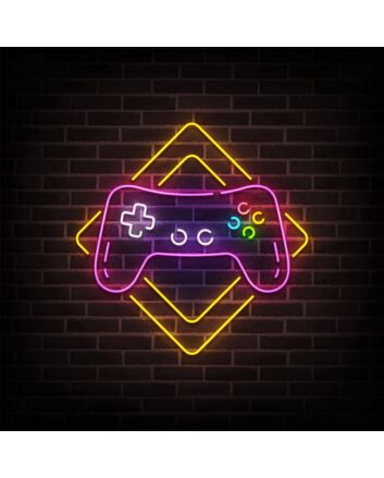 Gamer Joystick Neon Sign