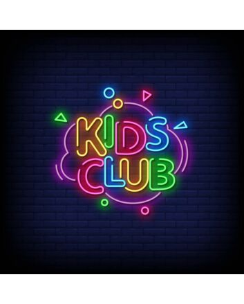 Kids Club Neon Sign
