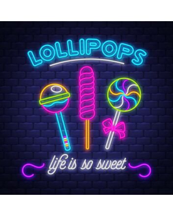 Lollipops Neon Sign