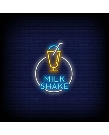 Milk Shake Neon Sign