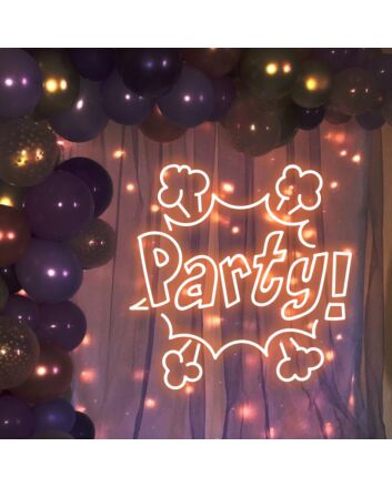 Party Blast Neon Sign