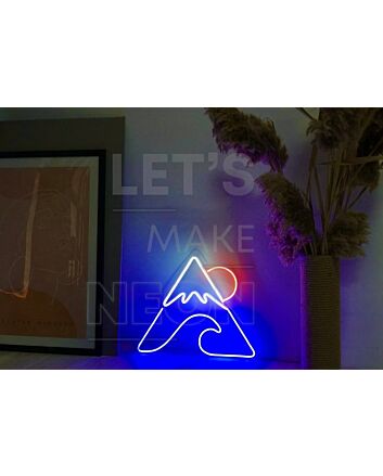 Mountain Sea &#8211; Led Neon Sign