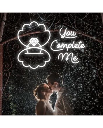 You Complete Me Neon Sign
