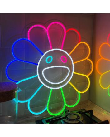 Flower of Takashi Murakami &#8211; Led Neon Sign