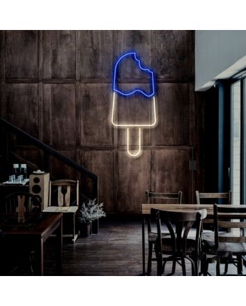 Ice Cream Popsicle Neon Sign