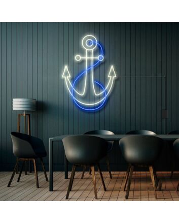 Marine Anchor Neon Sign