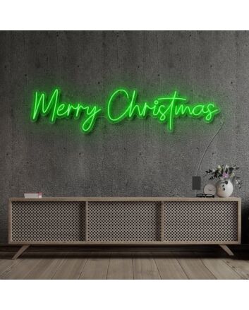 Merry Christmas Neon Sign
