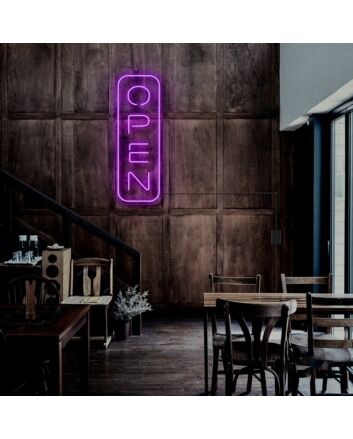 Open Neon Sign