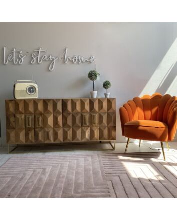 Lets Stay Home V1 Neon Sign