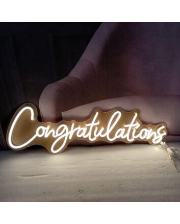 Congratulations Neon Sign