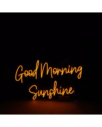 Good Morning Sunshine Neon Sign