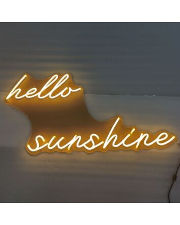 Hello Sunshine Neon Sign
