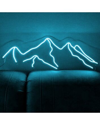 Mountains Neon Sign