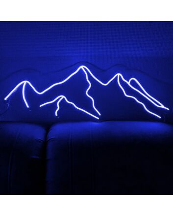 Mountains Neon Sign