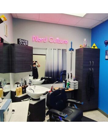 Nerd Culture Neon Sign