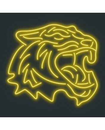 Tiger Head Neon Sign