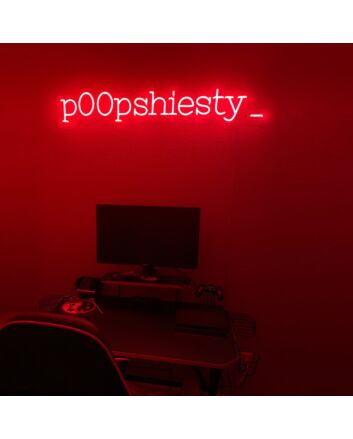 Twitch Youtube Username Neon Sign For Gaming Room