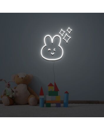 Little Rabbit Wink Neon Sign Fashion Custom Neon Sign Lights Night Lamp Led Neon Sign Light For Home Party