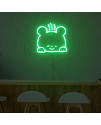 Relax Cute Bear Neon Sign Fashion Custom Neon Sign Lights Night Lamp Led Neon Sign Light For Home Party