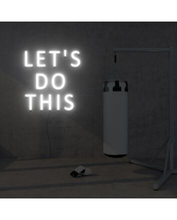 Lets Do This Neon Sign Lights Night Lamp Led Neon Sign Light For Home Party