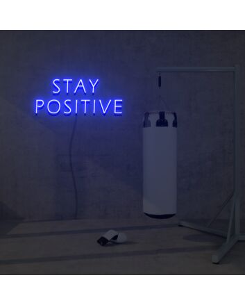 Stay Positive Neon Sign Lights Night Lamp Led Neon Sign Light For Home Party
