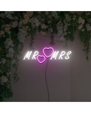 Mr Love Mrs Neon Sign Lights Night Lamp Led Neon Sign Light For Home Party