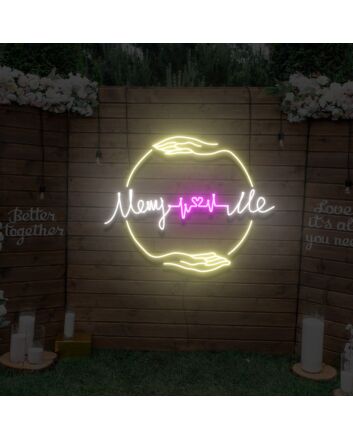 Merry Me Neon Sign Lights Night Lamp Led Neon Sign Light For Home Party