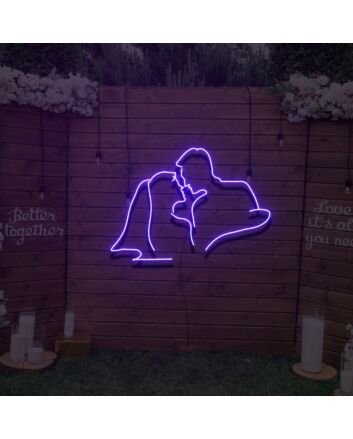 Newlyweds Wedding Neon Sign Lights Night Lamp Led Neon Sign Light For Home Party