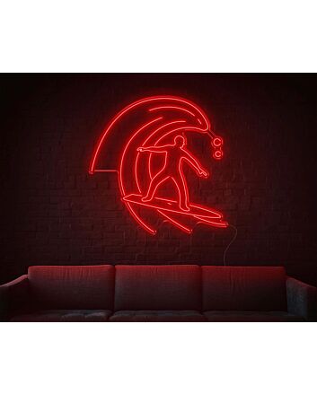 Surfing LED Neon Sign from 30inch