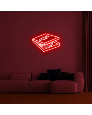 Pizza Box Led Neon Sign Restaurants Decorations