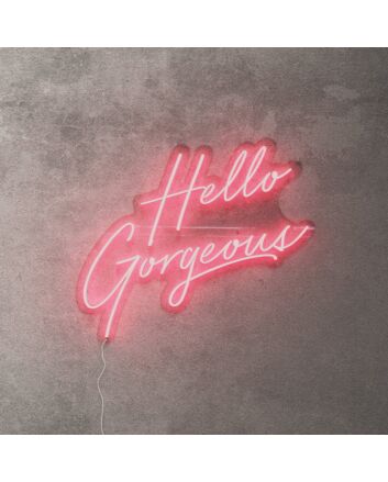 Hello Gorgeous Neon Sign Led Neon