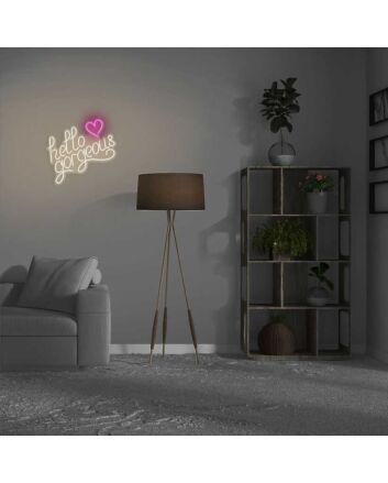 Hello Gorgeous Neon Sign