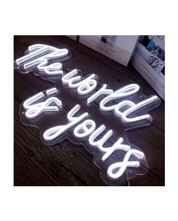 The Word Is Yours Neon Sign