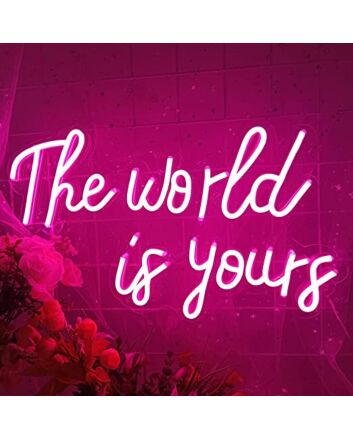 The Word Is Yours Neon Sign