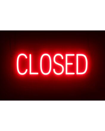 Red Closed Sign Led Sign Neon Brightness