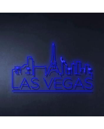 Neon Signs Las Vegas Blue Neon Lights
