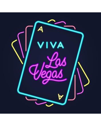 Neon Signs Las Vegas Card Pattern Neon Lights