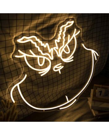 Yellow Bird Neon Sign