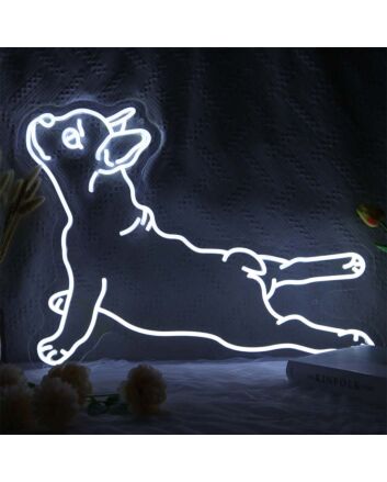Relaxing Puppy Neon Sign