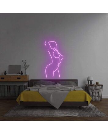 Female Pose&#39; Neon Sign