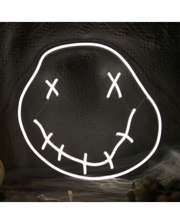 Funny Goofy Face Neon Sign