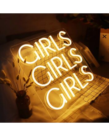 Girls Girls Girls Neon Led Neon Sign