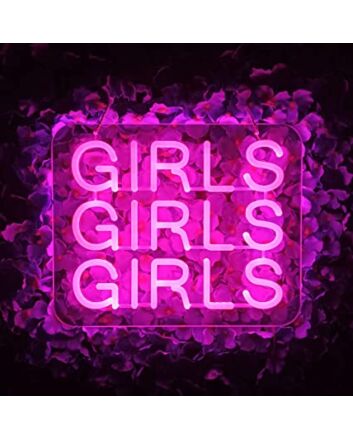 Girls Girls Girls Neon Sign  For All Holiday Party And Home Decoration
