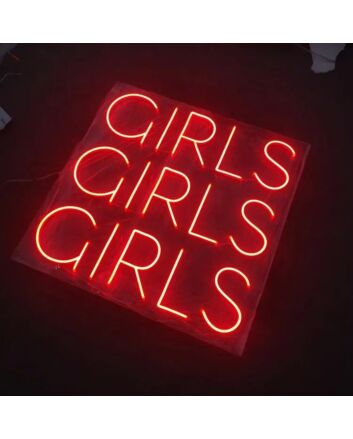 Girls Girls Girls Neon Sign Neon Led