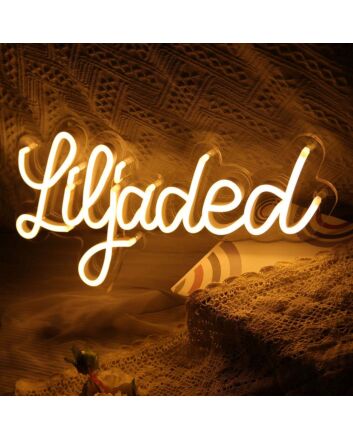 Liljaded Neon Sign