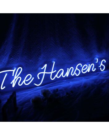 The Hansen&#039;s Neon Sign