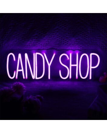Candy Shop Neon Sign