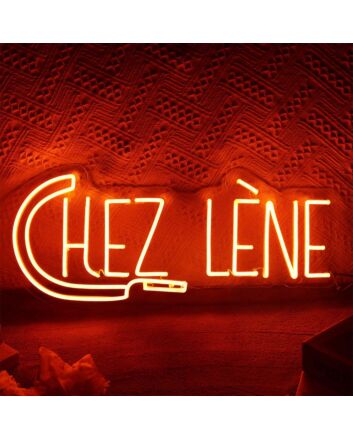 Chez Lene Neon Sign