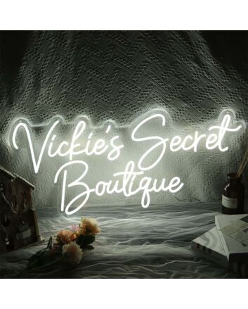 Vickied'S Secret Boutigue Neon Sign