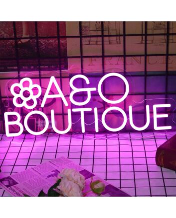 Abo Boutique Neon Sign
